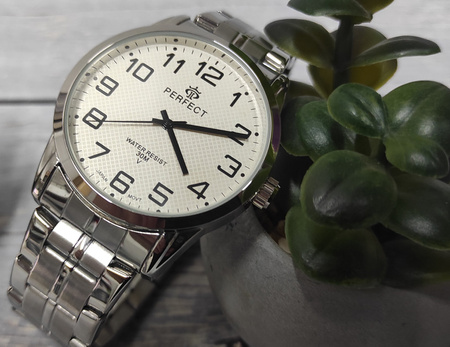 Zegarek Perfect G293-02 męski klasyczny czytelny 42 mm