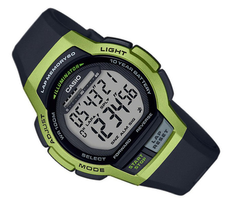 Zegarek Casio Sportowy WS-1000H-3AVEF