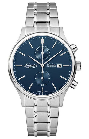 Zegarek Atlantic Seabase Chronograf 64457.41.51 męski