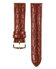 Skórzany wodoodporny pasek do zegarka 16 mm HIRSCH Crocograin 12302870-1-16