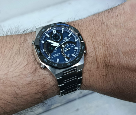 Zegarek Casio ECB-950DB -2AEF Bluetooth Solar męski
