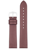 Skórzany wodoodporny pasek do zegarka 14 mm HIRSCH Cashmere M 03902161-2-14