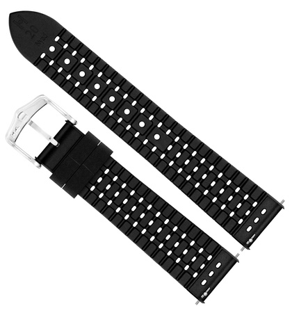 Kauczukowy wodoodporny pasek do zegarka 22 mm HIRSCH Nyad L 0925099050-2-22