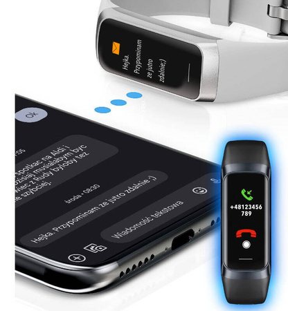 SmartWatch Rubicon RNCF05 srebrny