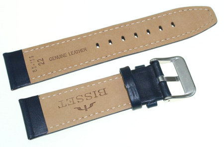 Skórzany pasek do zegarka Bisset 22 mm BS-155.22.20.02