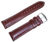 Skórzany wodoodporny pasek do zegarka 24 mm HIRSCH Boston L 01302010-2-24