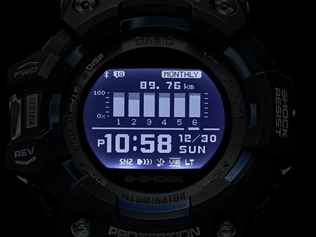 Zegarek Casio G-Shock G-SQUAD GBD-100SM-4A1ER z krokomierzem