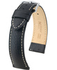Skórzany wodoodporny pasek do zegarka 22 mm HIRSCH Boston L 01302050-2-22
