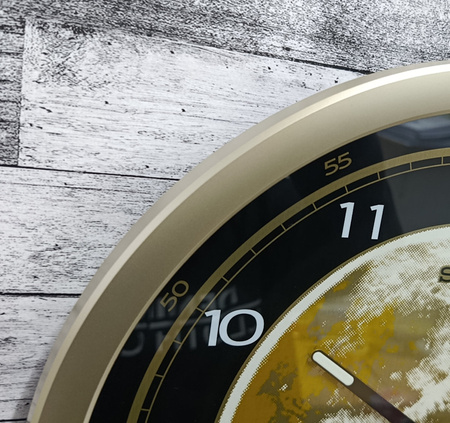 Zegar ścienny SEIKO QXA831G 40 cm świecący księżyc