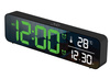 Zegar budzik LED JVD SB203.2 Termometr 2 alarmy 40 melodii