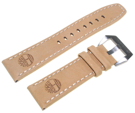 Pasek do zegarka Timberland 24 mm 14399XSU/02 beżowy