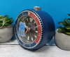 Budzik Seiko QHE207L 10 cm obrotowy pierścień