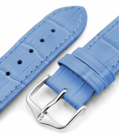 Skórzany wodoodporny pasek do zegarka 18 mm HIRSCH Duke M 01028183-2-18