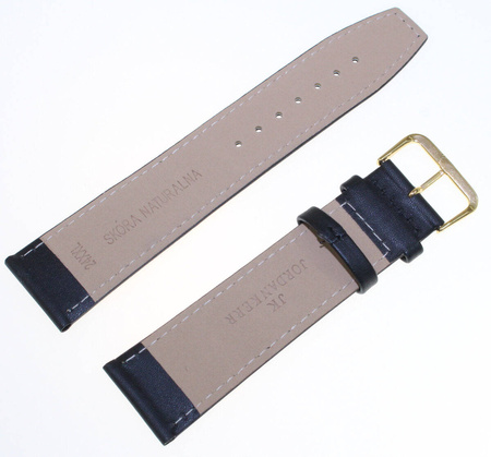 Skórzany pasek do zegarka 24 mm Jordan Kerr JK24.005.01G XXL