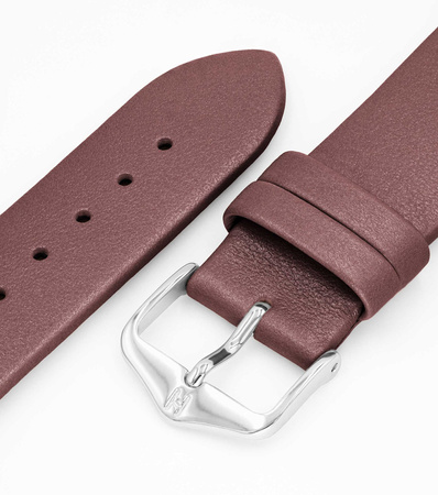 Skórzany wodoodporny pasek do zegarka 14 mm HIRSCH Cashmere M 03902161-2-14