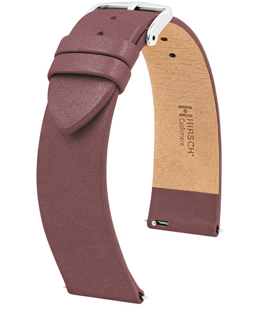 Skórzany wodoodporny pasek do zegarka 18 mm HIRSCH Cashmere M 03902161-2-18