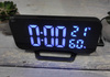 Zegar budzik LED JVD SB3725.2 termometr higrometr USB