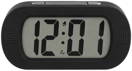 Budzik Xonix GHY-2303 czarny silikonowy 14 cm