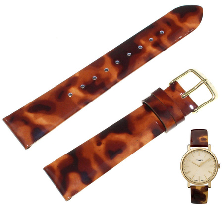 Pasek do zegarka Timex T2P237 P2P237 18 mm Skóra