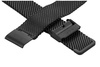 Bransoleta stalowa do zegarka 18 mm Bisset BM-102/18 Black Mat