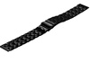 Bransoleta stalowa do zegarka 18 mm Connect M2-18 BK czarna prosta