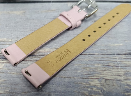 Skórzany wodoodporny pasek do zegarka 16 mm HIRSCH Cashmere M 03902123-2-16