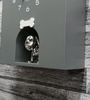 Zegar Karlsson KA6096GY szary Dog House szczekanie psa