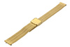 Bransoleta stalowa do zegarka 14 mm Bisset BM-103/14 Gold Mat