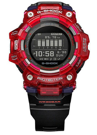Zegarek Casio G-Shock G-SQUAD GBD-100SM-4A1ER z krokomierzem