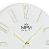 Zegar ścienny MPM E01.4302.00 fi 30,5 cm cichy mechanizm