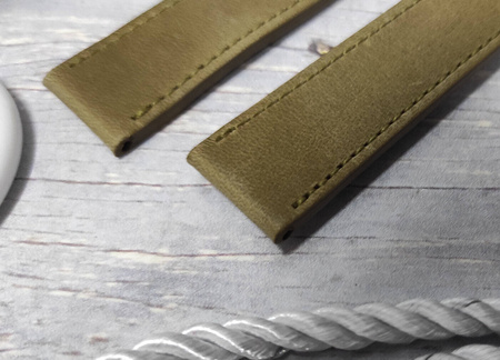Skórzany pasek do zegarka 22 mm XXL Lavvu LSAXG22 skóra licowa