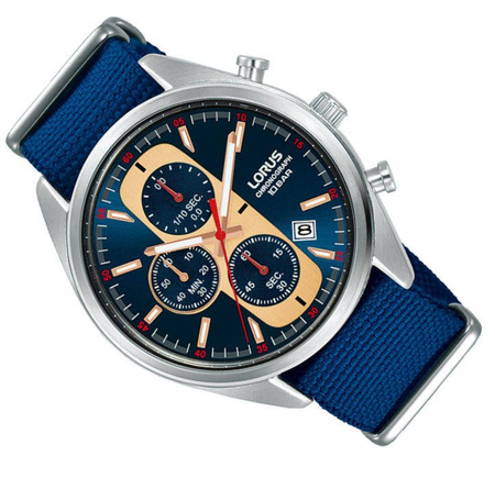 Zegarek Lorus męski RM357GX9 Box Set Chronograf