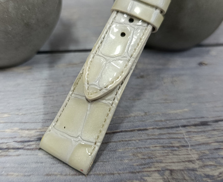 Skórzany pasek do zegarka 22 mm Lavvu CROCO OCALA LSAGW22 skóra licowa