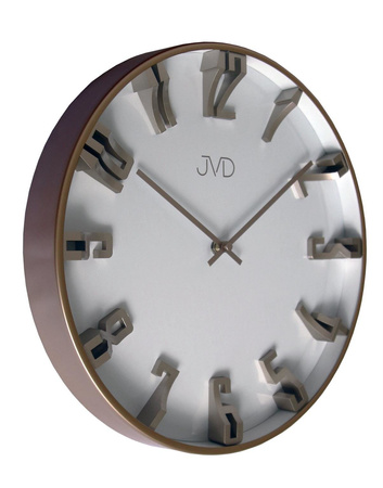 Zegar ścienny JVD HO171.3 35 cm 3D Aluminium