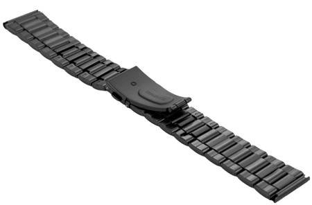 Bransoleta stalowa do zegarka 20 mm BR-109.20 Black