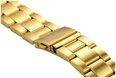 Bransoleta stalowa do zegarka 20 mm BR-119/20 Gold Mat