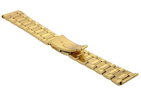 Bransoleta stalowa do zegarka 22 mm BR-120/22 Gold