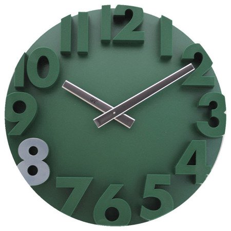 Zegar ścienny JVD HC16.2 średnica 34 cm Cyfry 3D