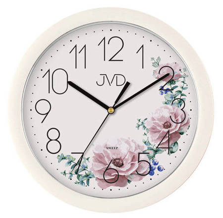 Zegar ścienny JVD HP612.D8 Cichy mechanizm