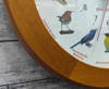 Zegar z głosami ptaków Atrix ATW301PT2 CLV SW Drewniany